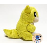Pokemon plush Sandshrew 13cm (long), Authentic Pokemon Center Pokemon fit / sitting cutie